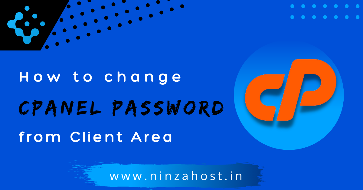 How to change cPanel password from Client Area