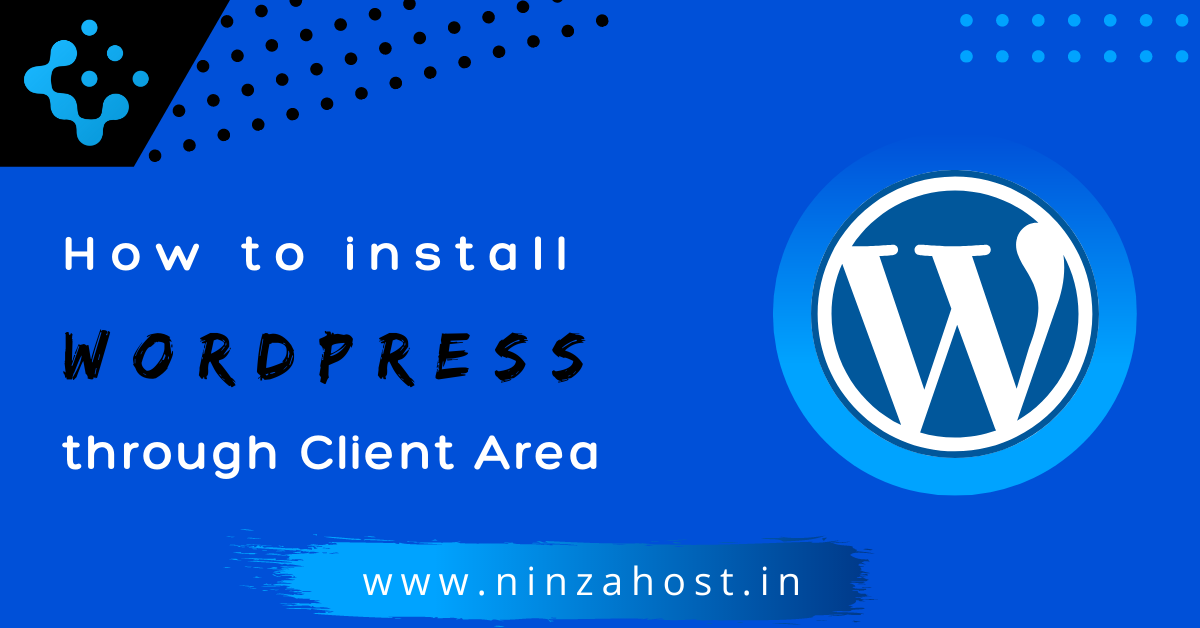 How to install WordPress through Client Area